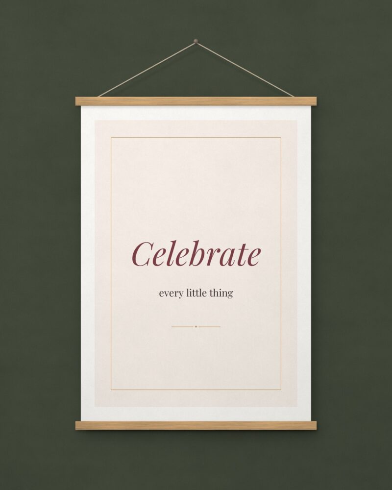 Celebrate Print – A4