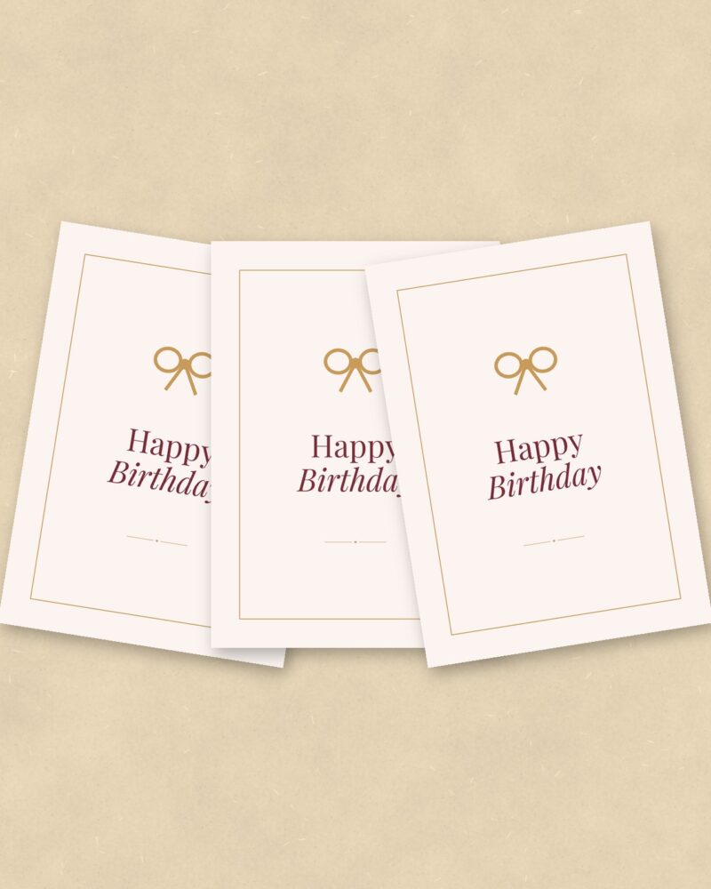 Happy Birthday Cards, Set of 10