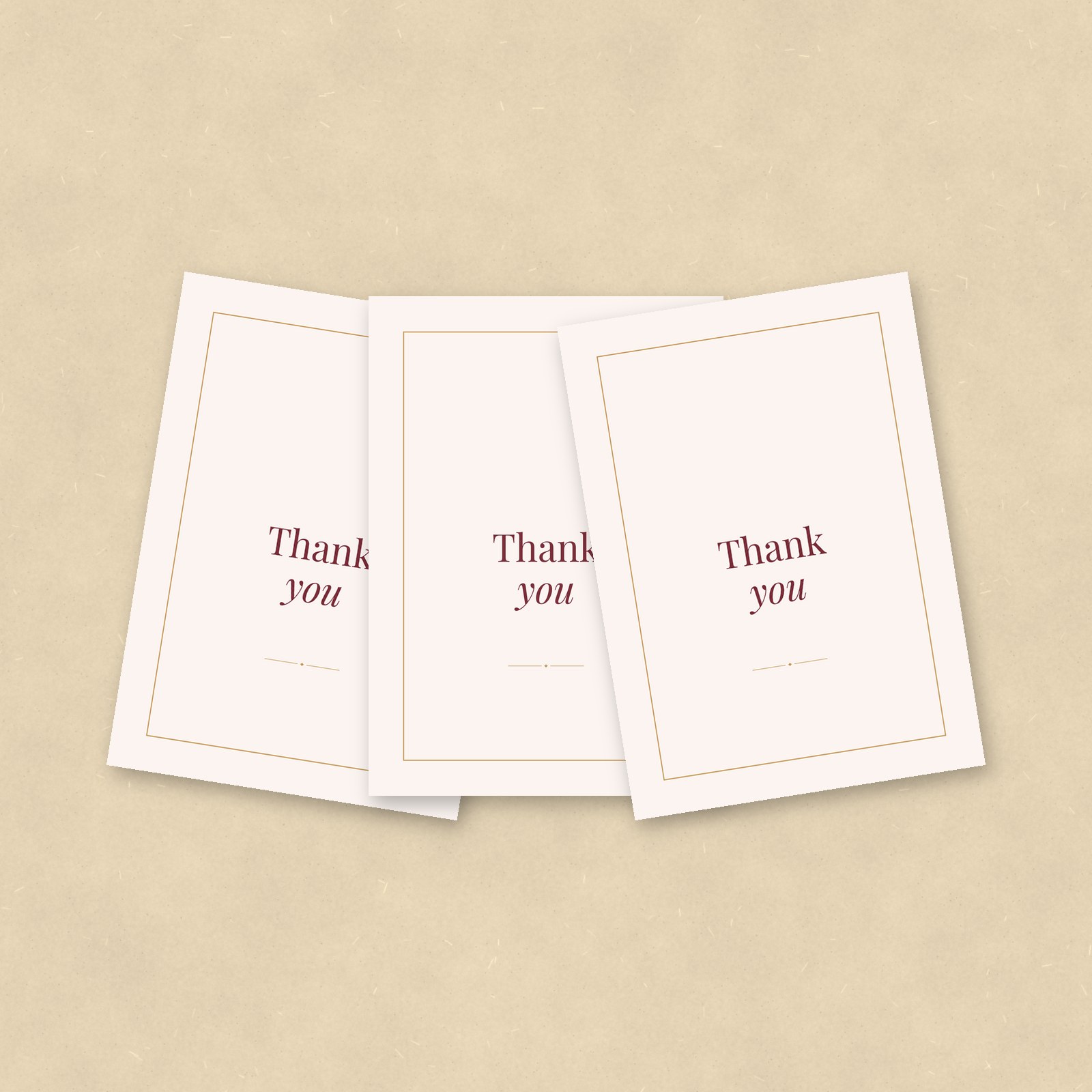 Thank You Cards, Set of 10