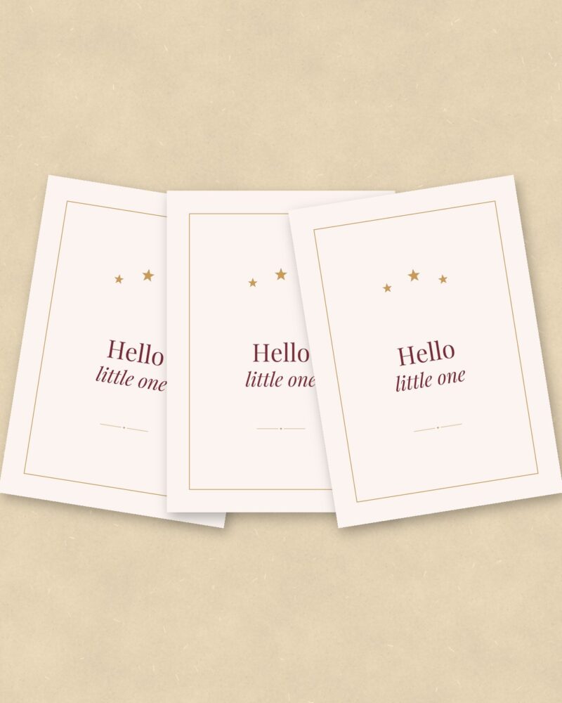 New Baby Cards, Set of 10