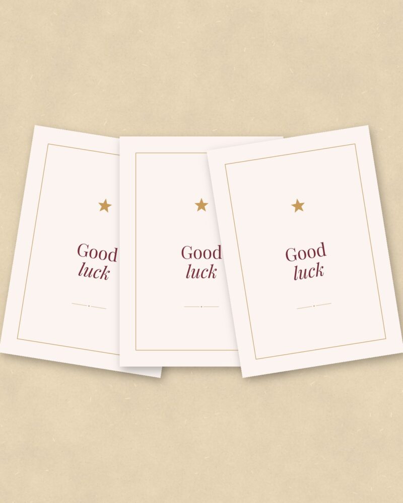 Good Luck Cards, Set of 10