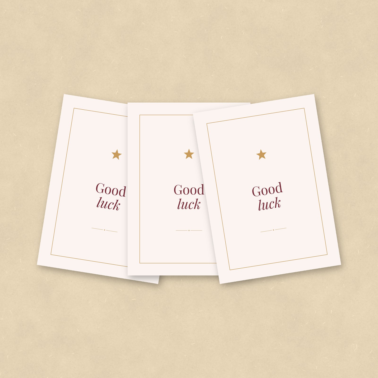 Good Luck Cards, Set of 10