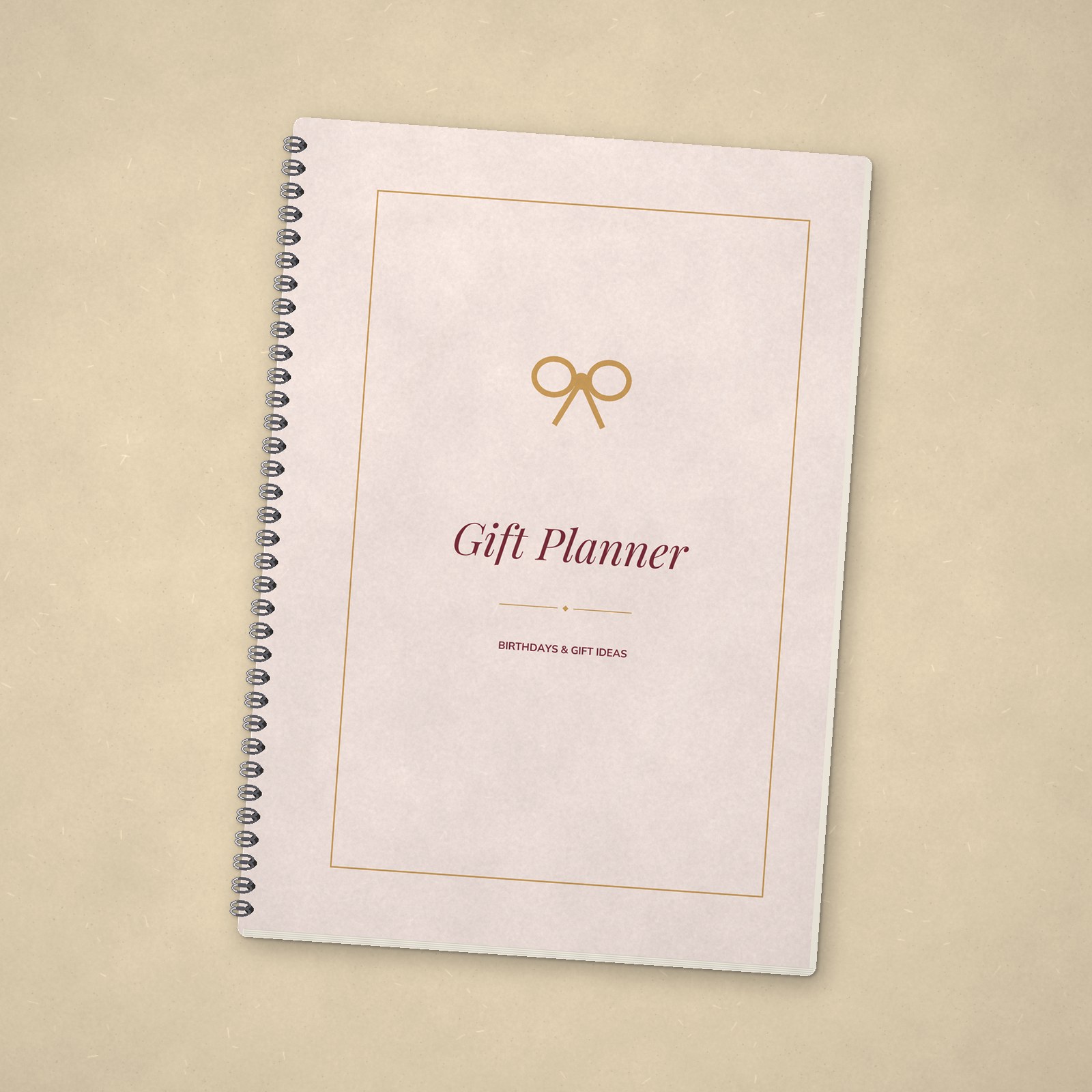 Gift Planner – Blush