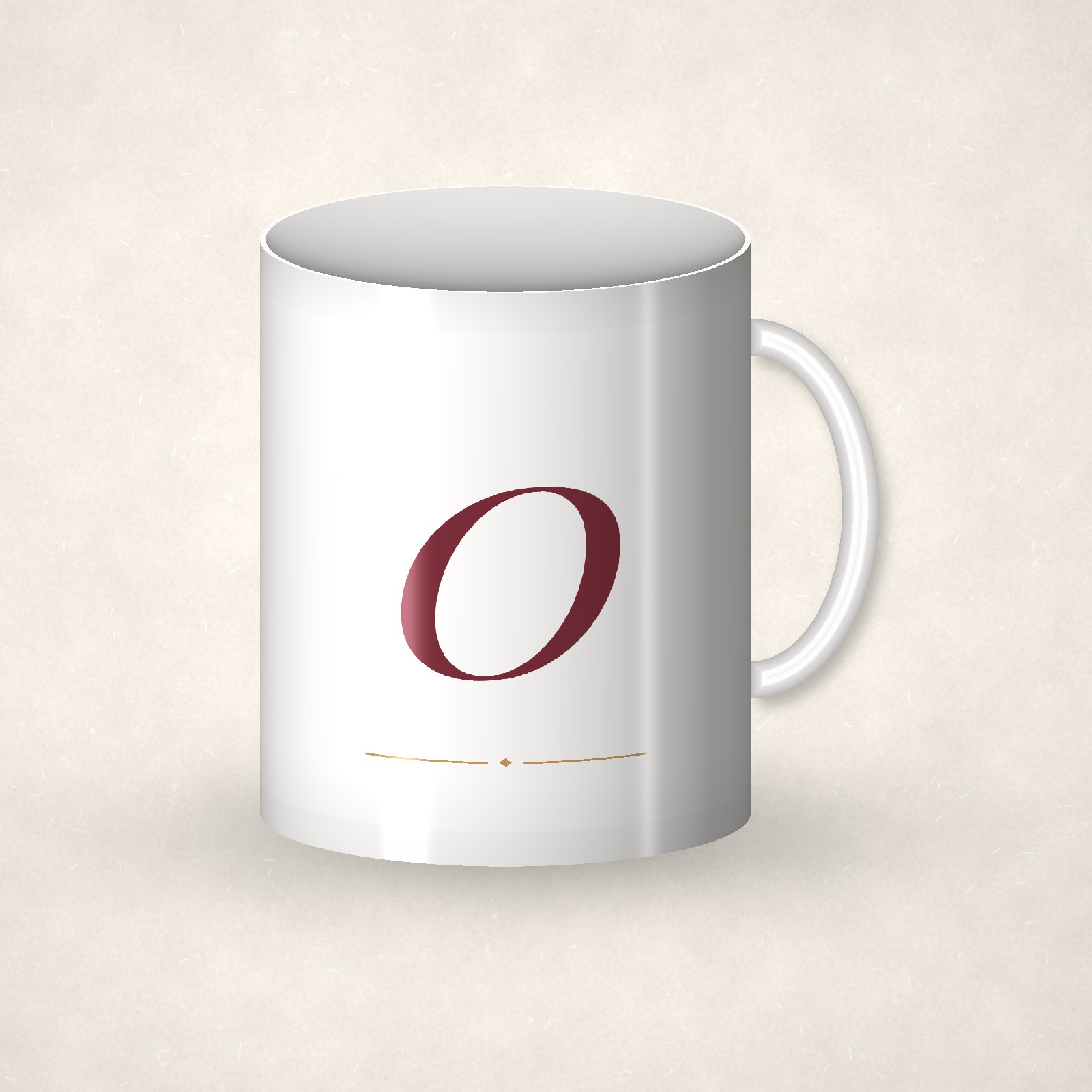 Monogram Mug – O