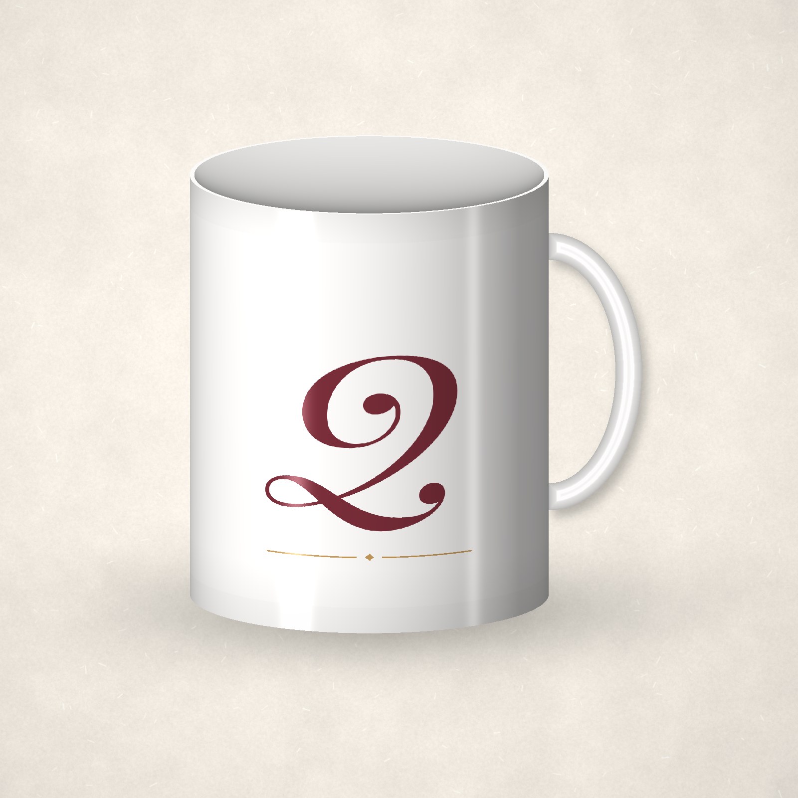 Monogram Mug – Q