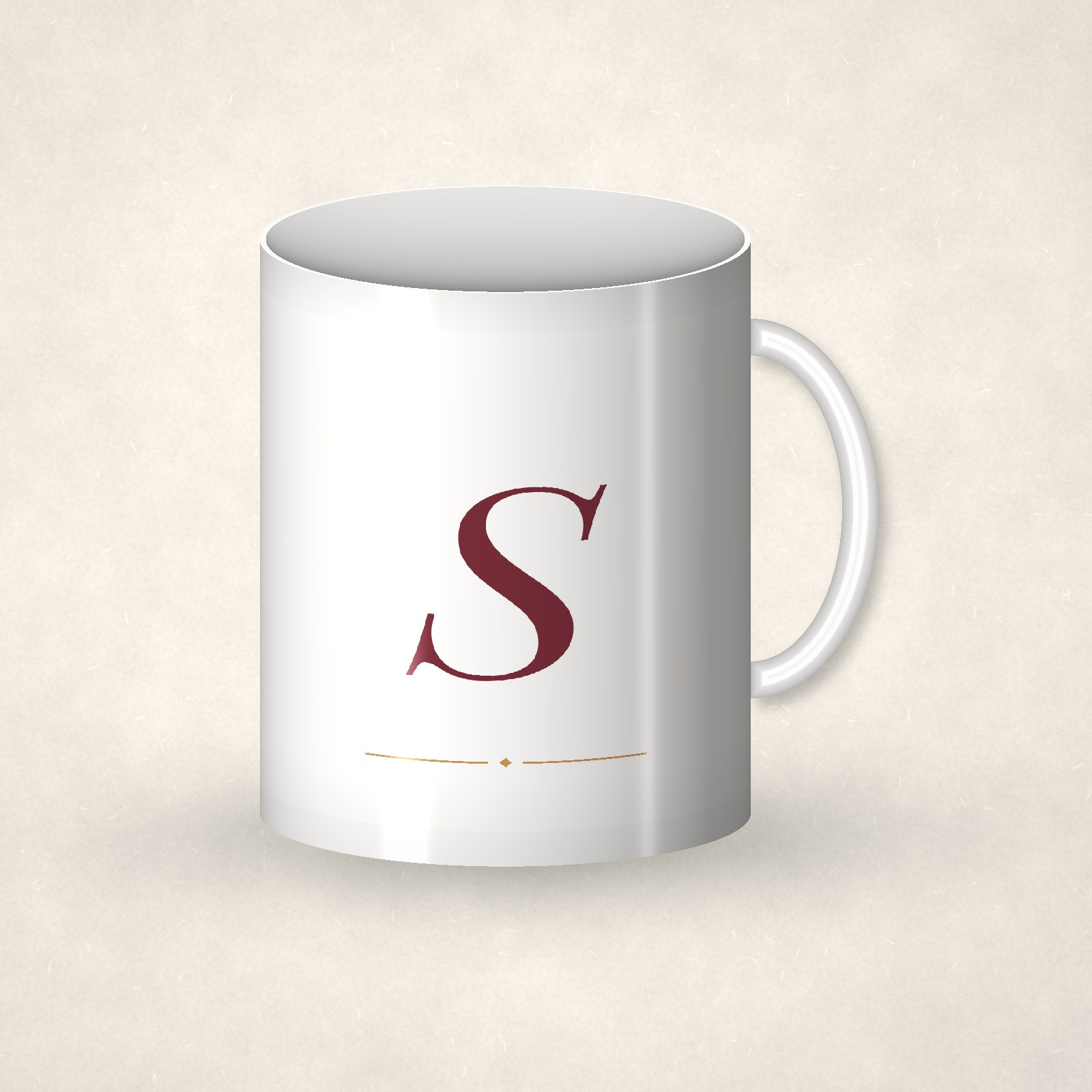 Monogram Mug – S