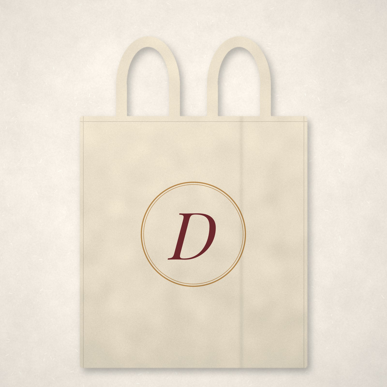 Monogram Tote – D