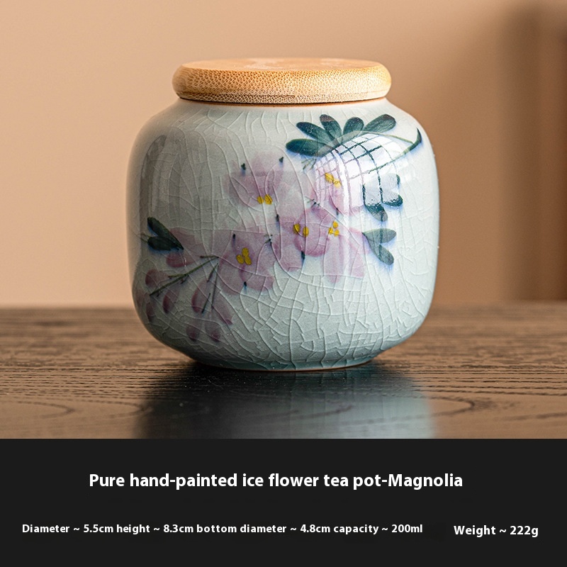 Calligraphy Tea Caddy