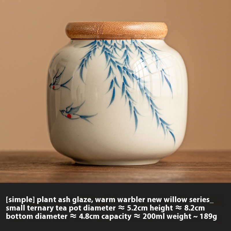 Calligraphy Tea Caddy