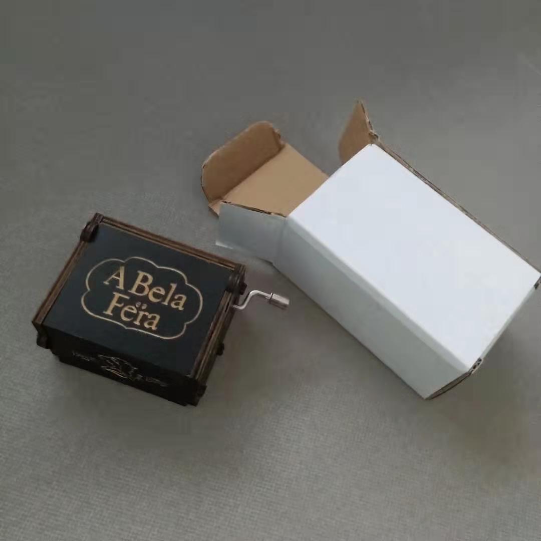 Carved Wooden Music Box