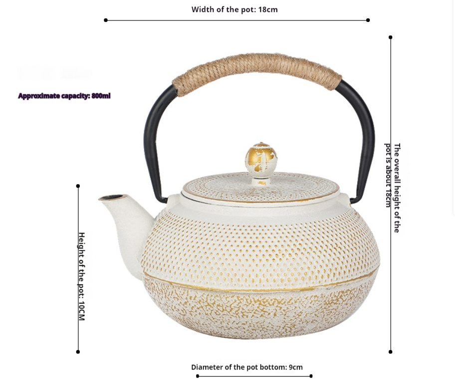 Cast Iron Teapot