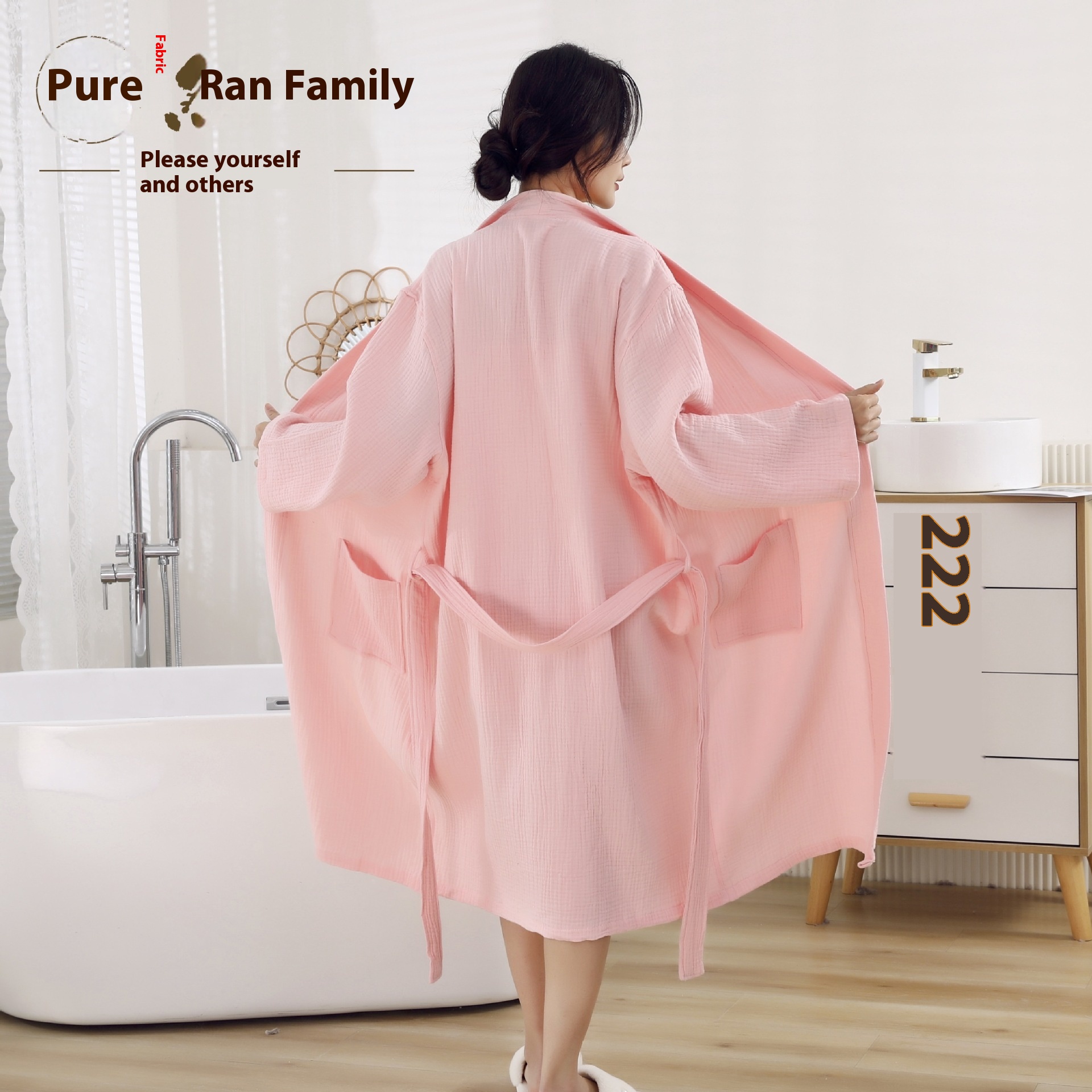 Cotton Gauze Robe