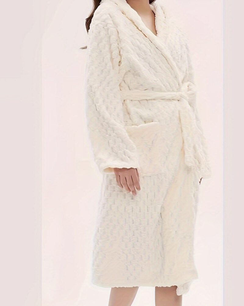 Fleece Bathrobe