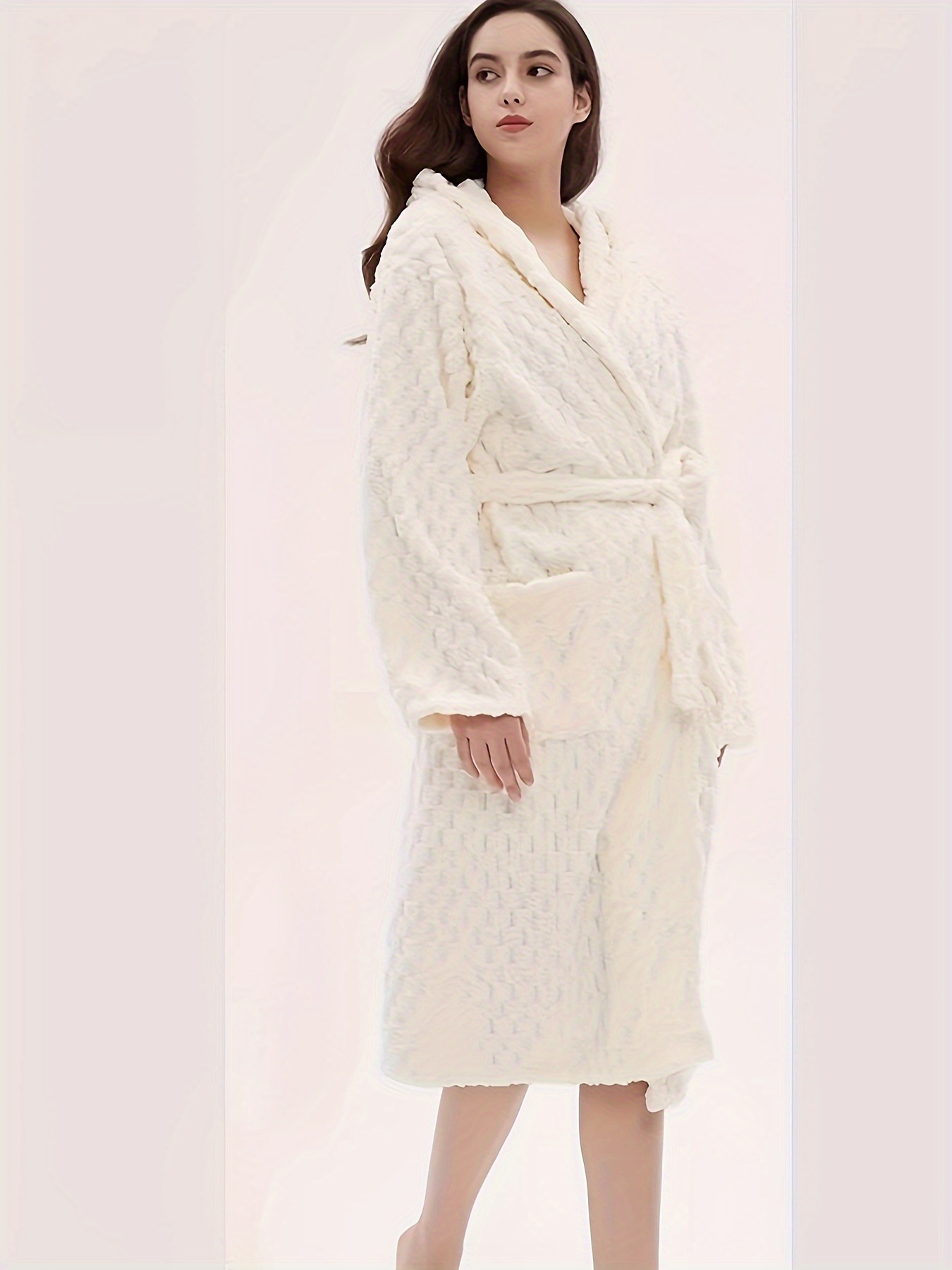 Fleece Bathrobe