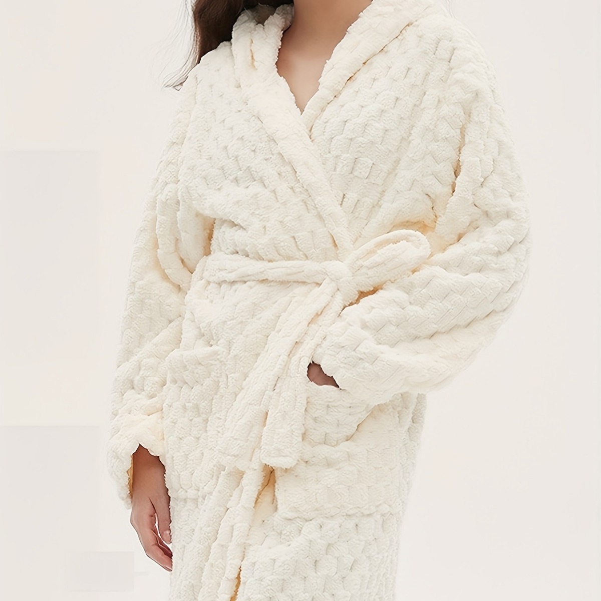 Fleece Bathrobe