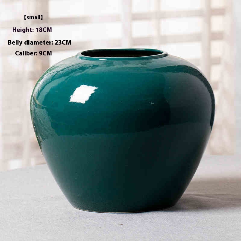 Green Glaze Vase
