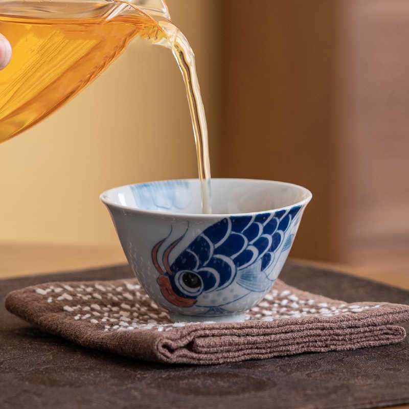 Hand-Painted Tea Cup