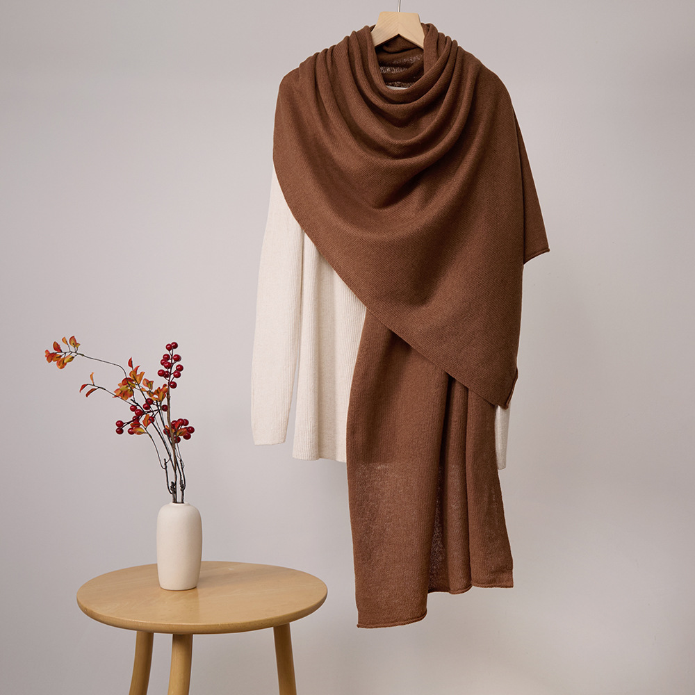 Knitted Wrap Shawl