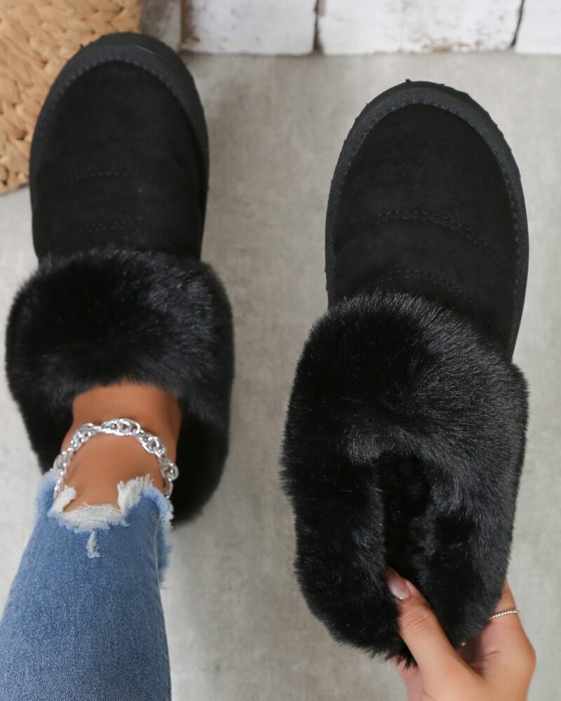 Plush Lined Slippers