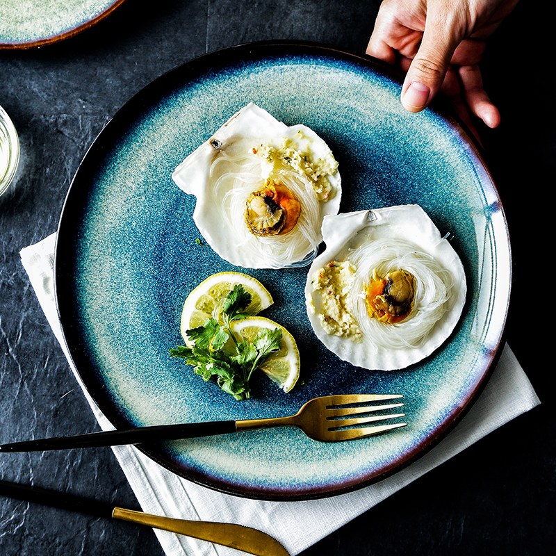 Round Ceramic Plate