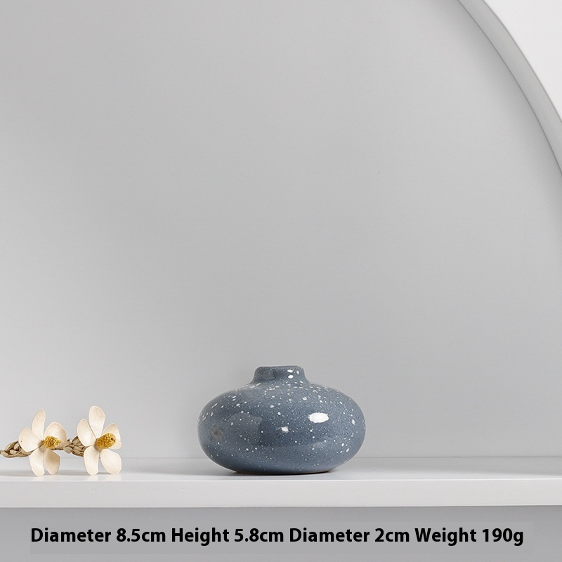 Round Ceramic Vase
