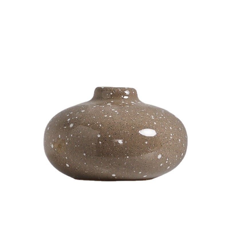 Round Ceramic Vase