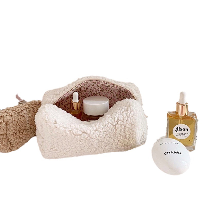 Teddy Fleece Make-Up Bag